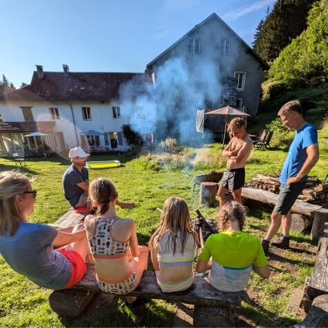 Kampvuur voor La Vie Verte Kampvuur voor La Vie Verte